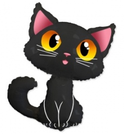 Фигура Черный кот 91 см